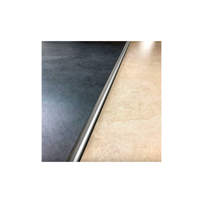 ATRIM GUARDACANTO ACERO INOXIDABLE ARCO BRILLANTE (6MM*10MM*2.5M)