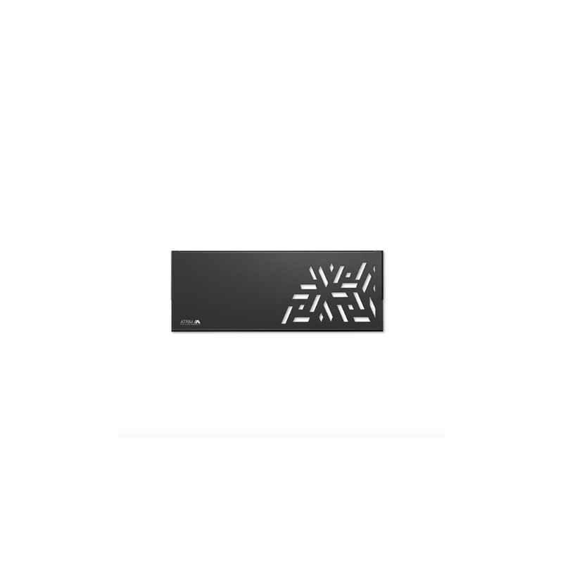 ATRIM ESTANTE RECTANGULAR NEGRO MATE ABSTRACTO PARA APLIQUE