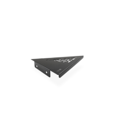 ATRIM ESTANTE ESQUINERO TRIANGULAR NEGRO MATE ABSTRACTO PARA APLICAR