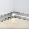 ATRIM ESQUINERO SANITARIO INTERNO ACERO INOXIDABLE BRILLANTE 38MM