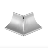 ATRIM ESQUINERO SANITARIO EXTERNO ACERO INOXIDABLE BRILLANTE 38MM