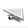 ATRIM DESAGÜE TRIANGULAR INCA MATE (25*25*10CM) --