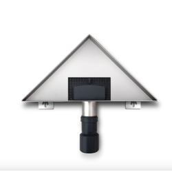ATRIM DESAGÜE TRIANGULAR CERAMIC (25*25*10CM)