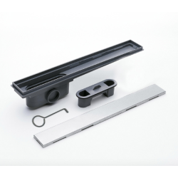 ATRIM DESAGÜE RIO ABS+ACERO INOXIDABLE MATE (45*6.8*9.7CM)
