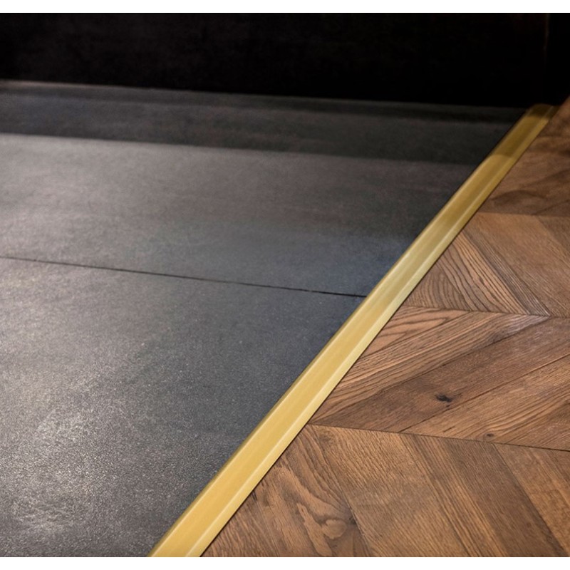 ATRIM ALUM TAPAJUNTA ORO MATE (8MM*36MM*2.5M)