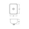MI PILETA SIMPLE B/MSDA S/AG AC304 27X37X18- 301