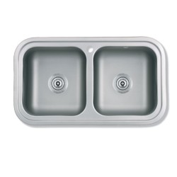 MI PILETA DOBLE S/MSDA S/AG 76X41X18 AC304 306E