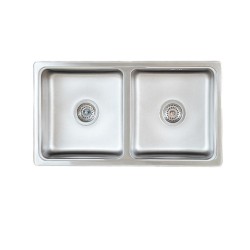MI PILETA DOBLE S/M-ENC S/AG AC304 76X41X17- 786E
