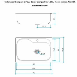 JOHNSON PIL SI71A LUXOR C AC.304 P30LUXORSI71A/0