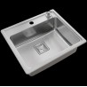 JOHNSON PILETA Q55A QUADRA MINI SIMPLE CON ORIFICIO P30Q55ADD