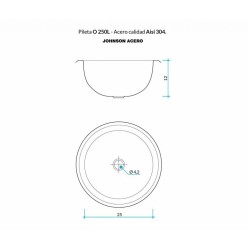 JOHNSON PIL O250L VANITORY AC.304