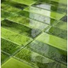 ACUARELA PENTAGLASS RAFT VERDE 27X27.2