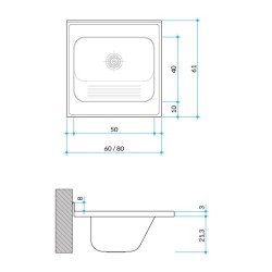 JOHNSON MES AC304 80*61*30 C/PIL LAV LN50