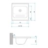 JOHNSON MES AC304 80*61*30 C/PIL LAV LN50