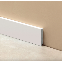 ATRIM ZOCALO EPS PLAIN BLANCO TEXTURADO (70MM*2.50)