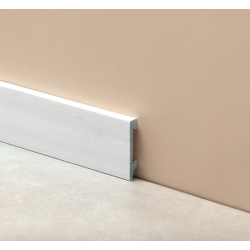 ATRIM ZOCALO EPS PINTABLE PLAIN BLANCO (70MM*2.50M)