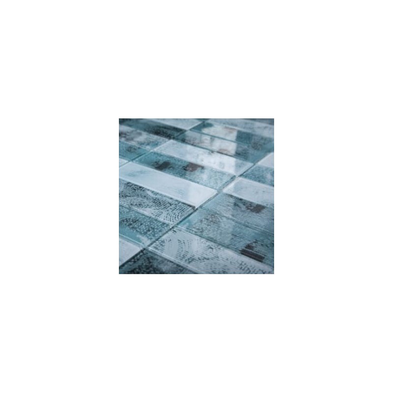 ACUARELA PENTAGLASS RAFT TURQUESA 27X27.2