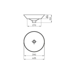 FERRUM BACHA APOYO TORI CONICA REDONDA (Ø41CM)