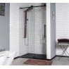 GORENA MAMPARA SIDNEY 150*200CM NEGRO TRASLUCIDO
