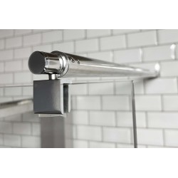 GORENA MAMPARA SEVILLA 1HOJA FIJA 100*200CM CRISTAL TRASLUCIDO