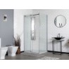 GORENA MAMP SEUL 2HOJAS FIJAS 1MOVIMIENTO 100*80CM CRISTAL TRASLUCIDO