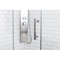 GORENA MAMP SEUL 2HOJAS FIJAS 1MOVIMIENTO 100*80CM CRISTAL TRASLUCIDO