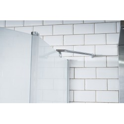GORENA MAMPARA RODAS 2HOJAS 120*140CM CR E I ROD120140CEI