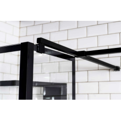 GORENA MAMPARA MONTREAL 3HOJAS 160*80*200CM NEGRO