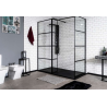 GORENA MAMPARA MONTREAL 3HOJAS 160*80*200CM NEGRO