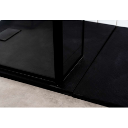 GORENA MAMPARA MONTREAL 3HOJAS 160*80*200CM NEGRO