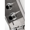 GORENA COLUMNA HIDROMASAJES VIENA 150*20CM ACERO INOXODABLE CON LLENA BAÑERA