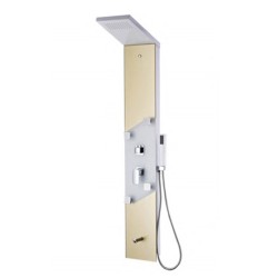 GORENA COLUMNA HIDROMASAJES OSLO BLACK 163*25CM