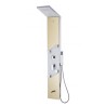GORENA COLUMNA HIDROMASAJES OSLO BLACK 163*25CM