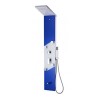 GORENA COLUMNA HIDROMASAJES OSLO BLACK 163*25CM