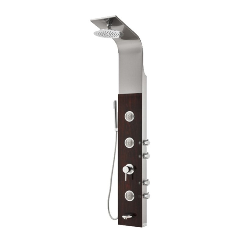 GORENA COLUMNA HIDROMASAJES LUCERNA 150*20CM ACERO INOXIDABLE