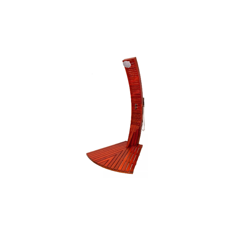 GORENA COLUMNA HIDROMASAJES EXTERIOR BABILONIA 215*28CM MADERA