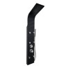 GORENA COLUMNA HIDROMASAJES EIFFEL 135*20CM /440 ACERO INOXIDABLE NEGRO