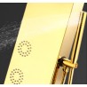 GORENA COLUMNA HIDROMASAJES DUBAI 140*20CM ACERO INOXIDABLE DORADO