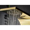 GORENA COLUMNA HIDROMASAJES DUBAI 140*20CM ACERO INOXIDABLE DORADO