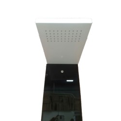 GORENA COLUMNA HIDROMASAJES ADRIA 138*24CM CRISTAL TEMPLADO