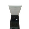 GORENA COLUMNA HIDROMASAJES ADRIA 138*24CM CRISTAL TEMPLADO