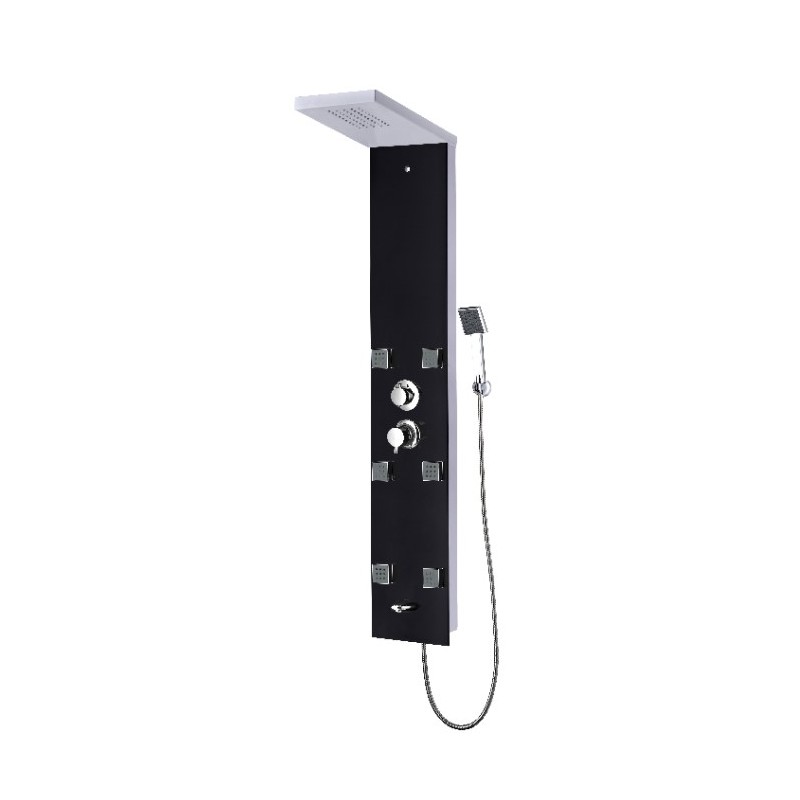 GORENA COLUMNA HIDROMASAJES ADRIA 138*24CM CRISTAL TEMPLADO