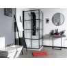 GORENA BOX TOKIO 90*90CM NEGRO TRASLUCIDO