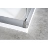 GORENA BOX QUEBEC 100*100CM CROMO Y CRISTAL TRASLUCIDO