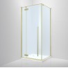 GORENA BOX POSITANO 100*80CM DORADO TRASLUCIDO