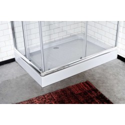 GORENA BOX MUNICH 80*120CM CROMO CRISTAL TRASLUCIDO