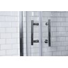 GORENA BOX MUNICH 80*120CM CROMO CRISTAL TRASLUCIDO