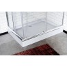 GORENA BOX MUNICH 80*120CM CROMO CRISTAL TRASLUCIDO