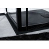 GORENA BOX ATENAS 100*100CM PERFIL NEGRO TRASLUCIDO