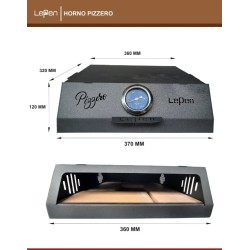 LEPEN HORNO PIZZERO 12*49*36 (31*34 TAM FUENTE)